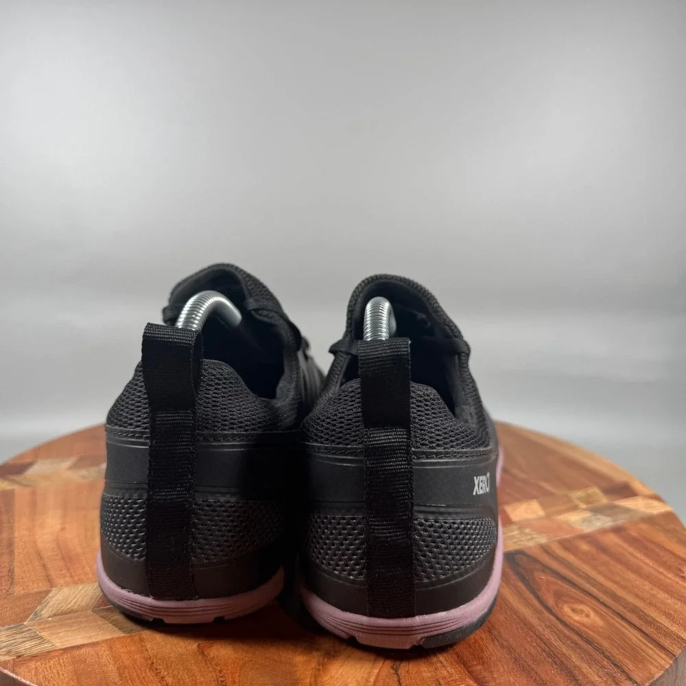 Xero Shoes Forza Runner Women 10 Black Mauve Barefoot Minimalist Shoe F220615W